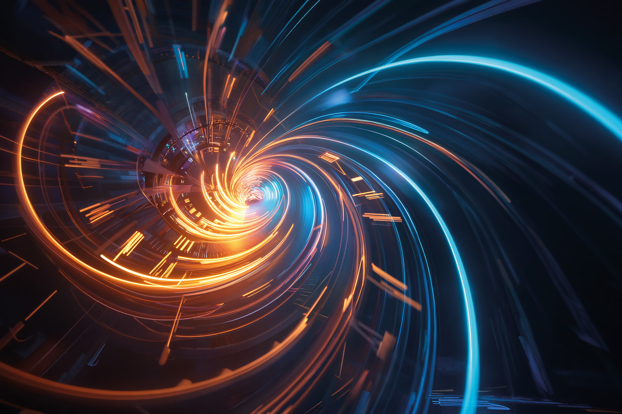 abstract-time-spiral-glowing-neon-light