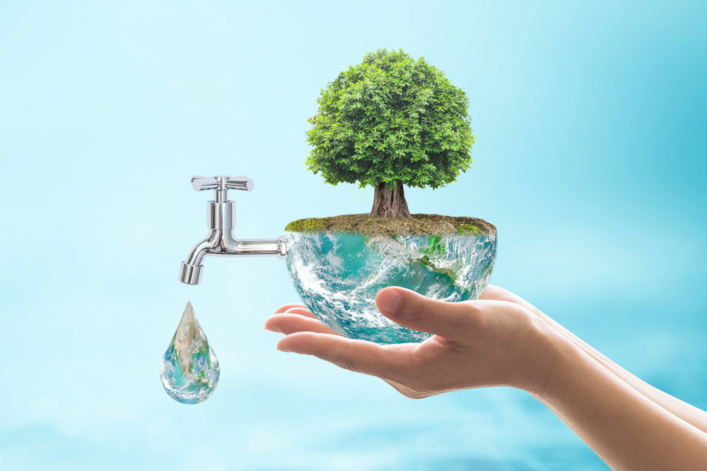 Wasser – sonst nix!